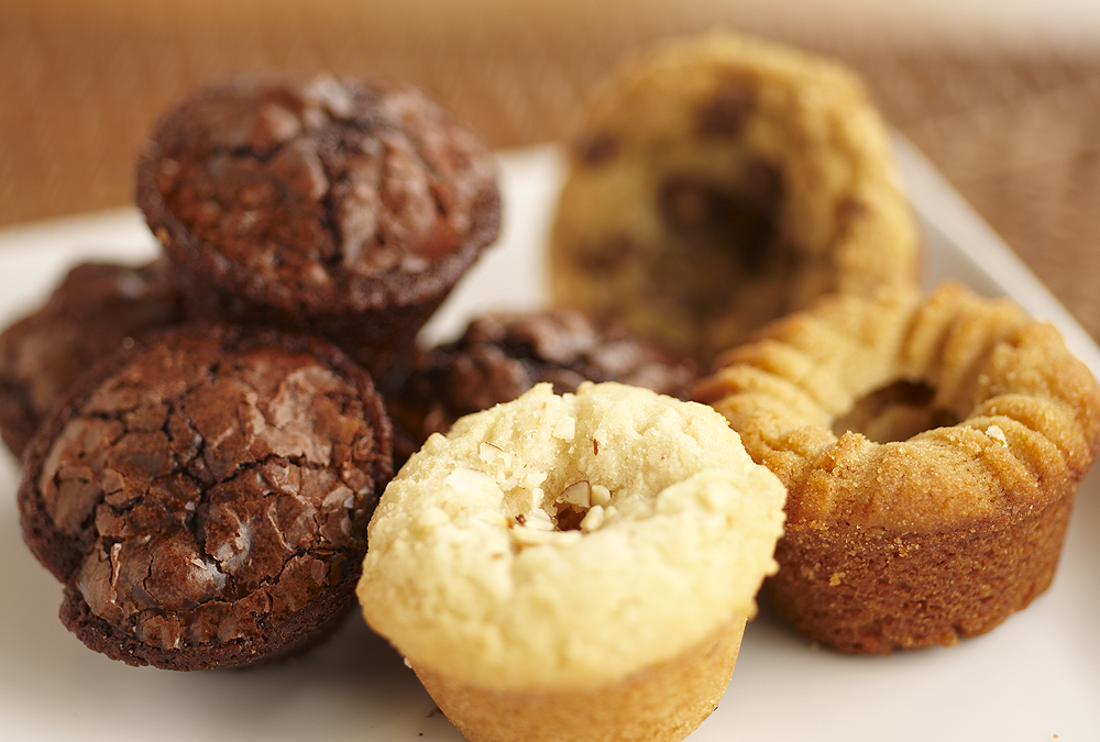 Croutons Desert Bites - assorted muffins